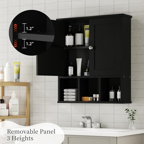Bathroom Medicine Cabinet (Black)
