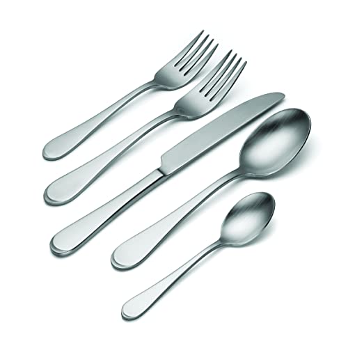 Icarus Satin 45 (45-Piece Flatware Set, Satin)