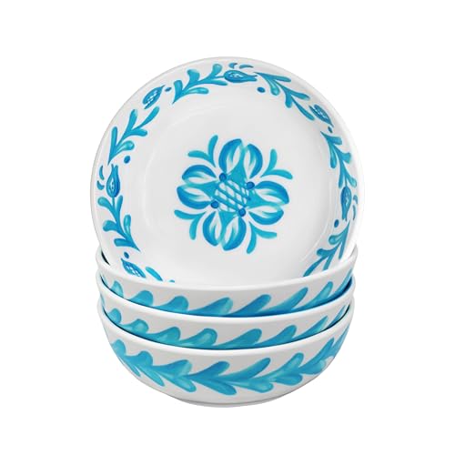 Luxury Melamine 18 Piece Dinnerwear Set (Sicily Teal)