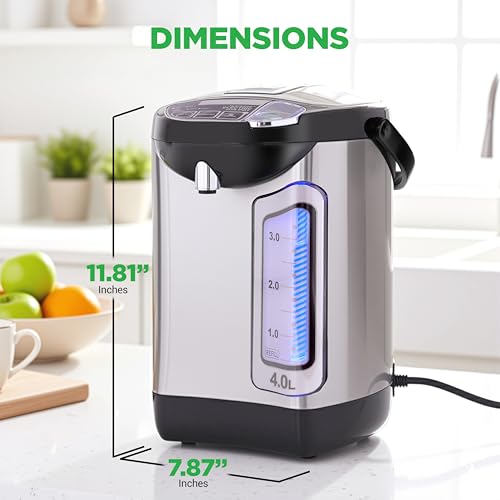 Electric Water Boiler and Warmer (4.2 Quarts)