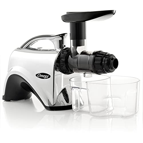 Juicer Premium Vegetable and Fruit Juice Extractor and Nutrition System Makes Nut Milks Baby Food and Sorbets (Silver)