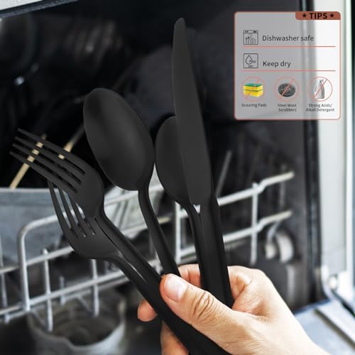 Potter Black 45 (Satin-Black / 45 pieces for 8)