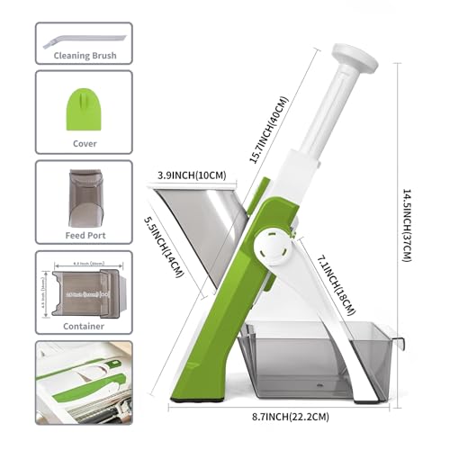 Safe Mandoline Slicer for Kitchen (16 Ounce)