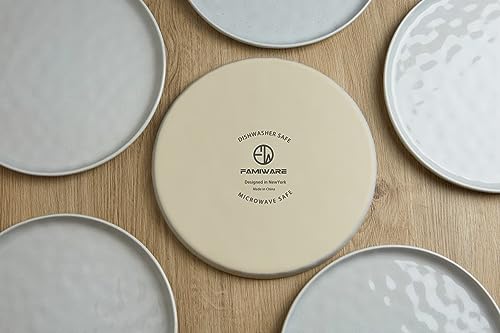 Mars Stoneware Dinnerware Set for 6 (Light Gray / Set(18pcs))