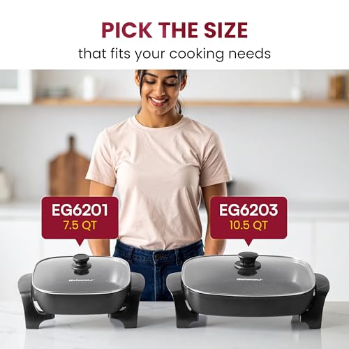 7.5Qt Nonstick Electric Skillet (7.5Qt)