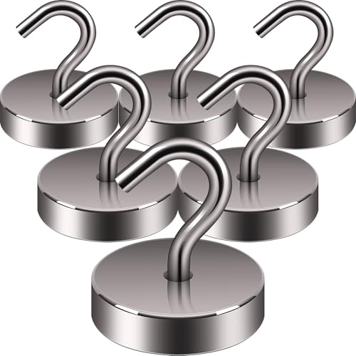 Magnetic Hooks Large Opening (Brown / 80lb Magnetic Hooks)
