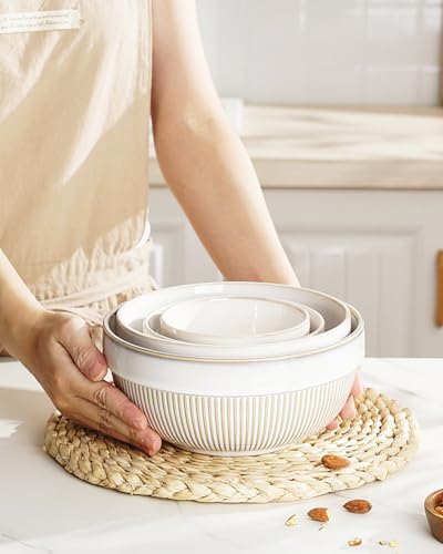 Large Serving Bowls Set of 4 (8"+7"+6"+4.5")