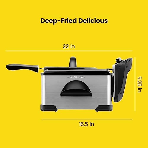 4.5 Liter Deep Fryer w (Large)