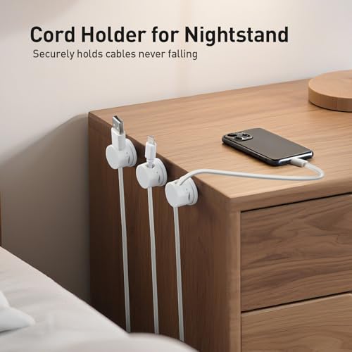 8 Pack Magnetic Cable Clips (8 Count)