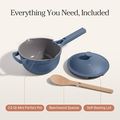 Mini Perfect Pot (2.75 Quarts / Blue Salt)