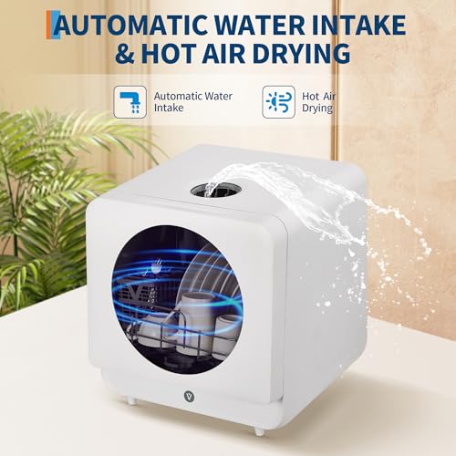Portable Countertop Dishwasher (No-Tank)