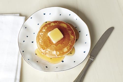895696 Blue Bay Dots 4 (Dinner Plates, Dots, Set of 4)