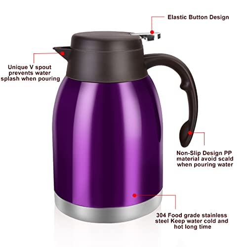 54oz Thermal Coffee Carafe (Purple)