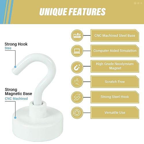 Magnetic Hooks (10 Count)