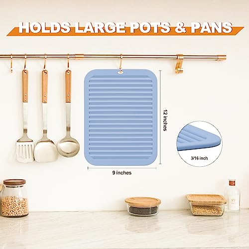 4 Pack Square Silicone Trivets (4 Count)