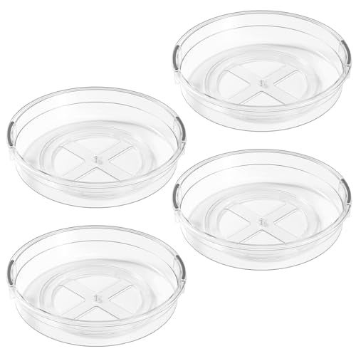 4 Pack 12in Lazy Susan Organizer (Clear 12in / 4 Pack)