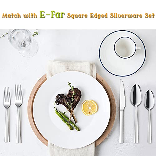 Teaspoon Set of 6 (6.7 Inches(Silver))