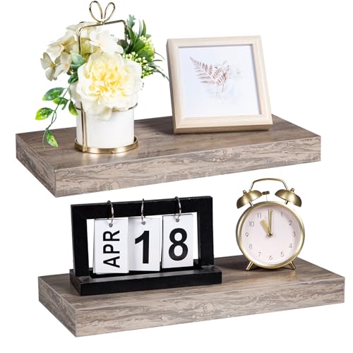 Floating Shelves for Wall (Greige / 15.7 Inches)