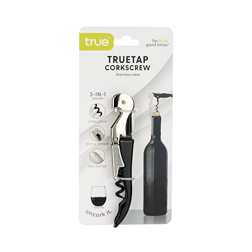 Truetap Double Hinged Waiter's Corkscrew Wine Opener