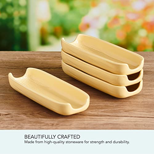 Callie Yellow Corn Dishes Set of 4 (4 Count)