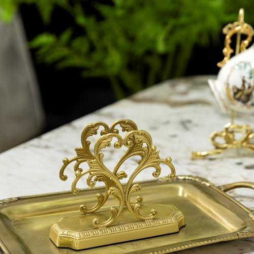 Luxurious Gold Napkin Holder for Table