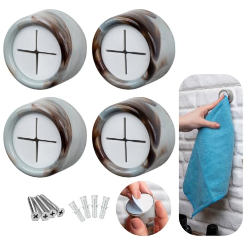 Kitchen Towel Holder (4 Pack / Water Green)