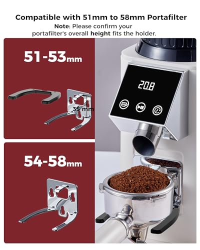 G1 Conical Burr Coffee Grinder (Ivory)