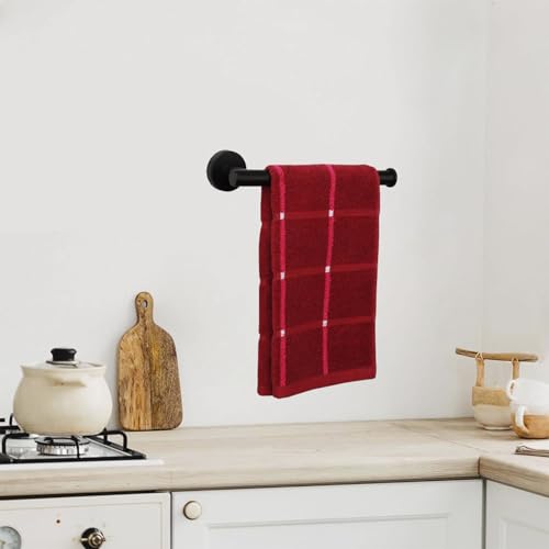 Hand Towel Holder (Black / 9 In-Round)