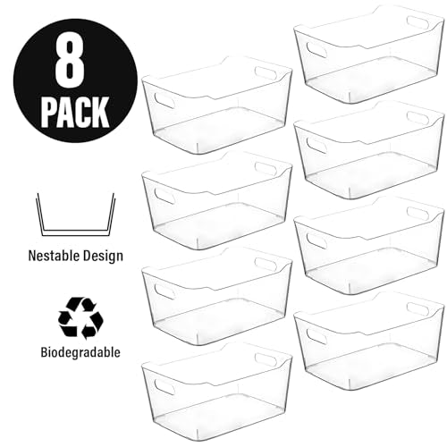 Clear Extra Large Plastic Storage Bins (Extra Large)