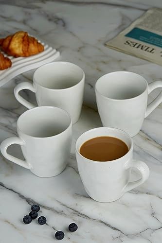 Mars Coffee Mug Set of 4 (4pcs / Mars-White)