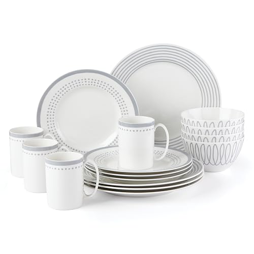 Charlotte Street East Pc Dinnerware Set (16-Piece Dinnerware Set)
