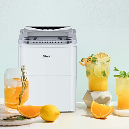 Ice Makers Countertop (White / 26lbs)