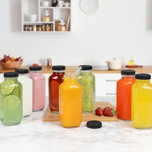 Juice Bottles with Lids