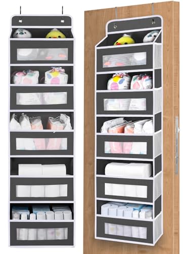 Over The Door Organizer Storage (Darkgrey / 1 Pack)