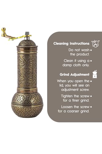 Decorative Handmade Coffee Grinder (Antique)