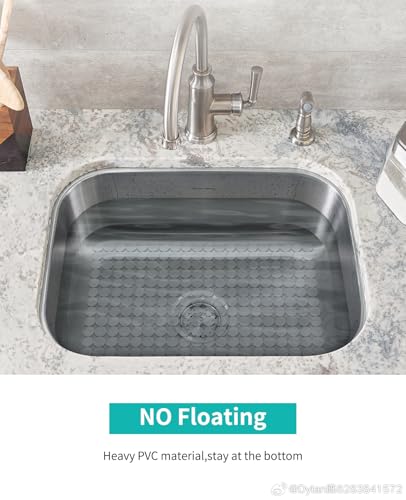 2 Pack Kitchen Sink Mat (Clear)