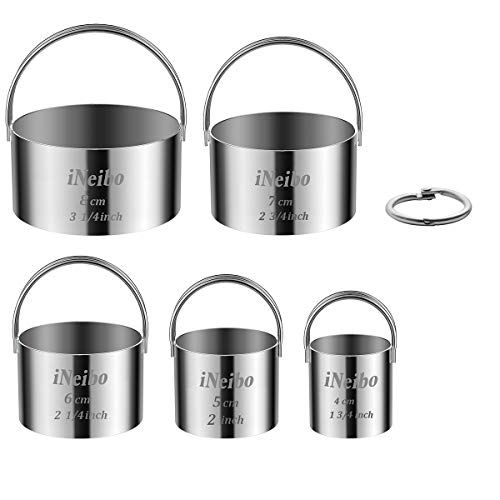 Biscuit Cutter Set (Round Cookie Cutter)