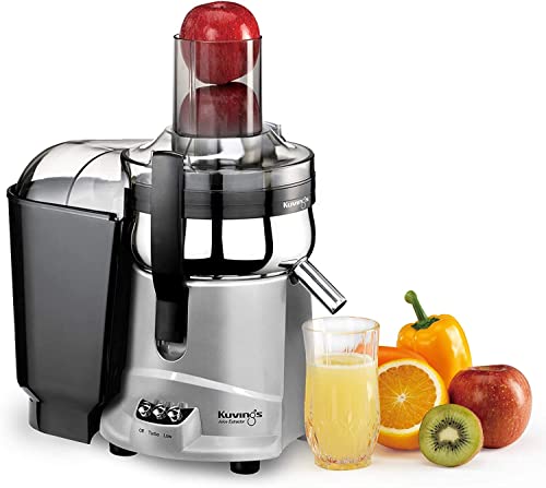NJ 9500U Centrifugal Juice Extractor (Silver)