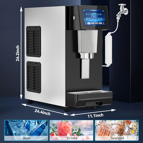 Nugget Ice Maker Machine Countertop (Nugget Ice Countertop-95LBS/24H)