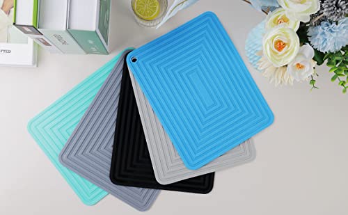 Large Silicone Trivet Mats for Hot Dishes (2 Count)