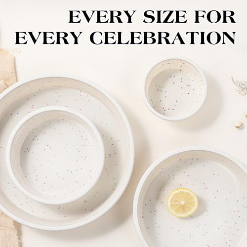 4 Inch Silicone Round Cake Pans (Round / 4 inch)