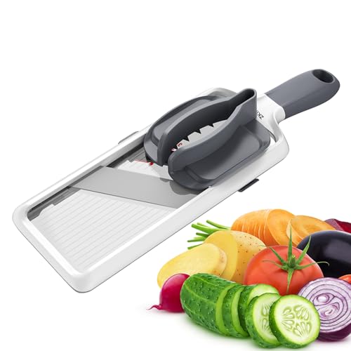Adjustable Handheld Mandoline Slicer for Kitchen
