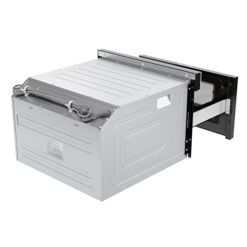 24 in. Built In Microwave Drawer with Air Fry (Black / 1.2 cu. ft.)