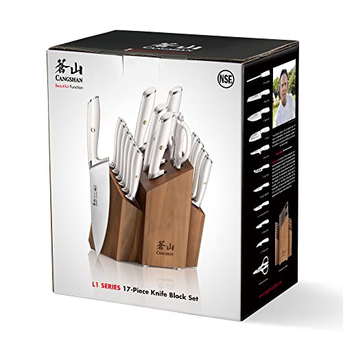 L1 Series 17 Piece SHAN Knife Block Set