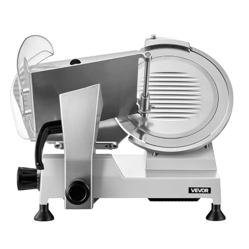 12" Commercial Meat Slicer 320W Electric Deli Food Cutter (12inch / Silver)