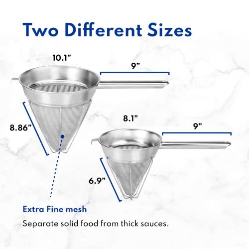 Reinforced Bouillon Strainer (8-Inch)
