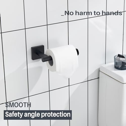 Toilet Paper Holder for Bathroom Toilet Roll Holder Hold Mega Rolls Wall Mounted
