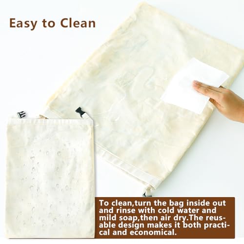 Beeswax Bread Bags for Homemade bread (Apricot & Apricot)