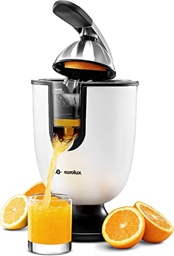 Premium Electric Orange Juicer (White / Large Size)