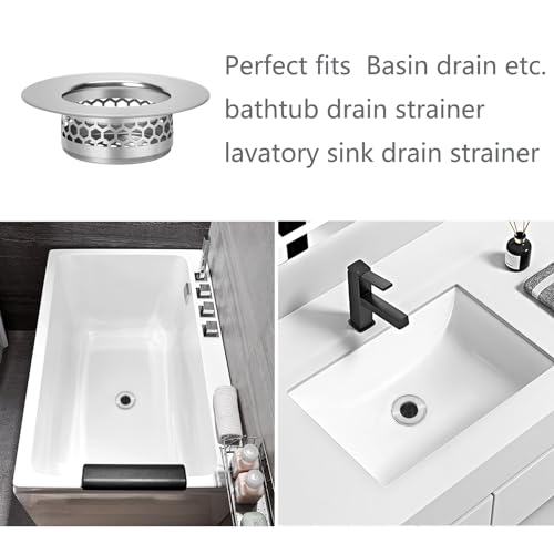 Bathroom Sink Strainer (1.3”(Fit Hole Size from 1.5"))